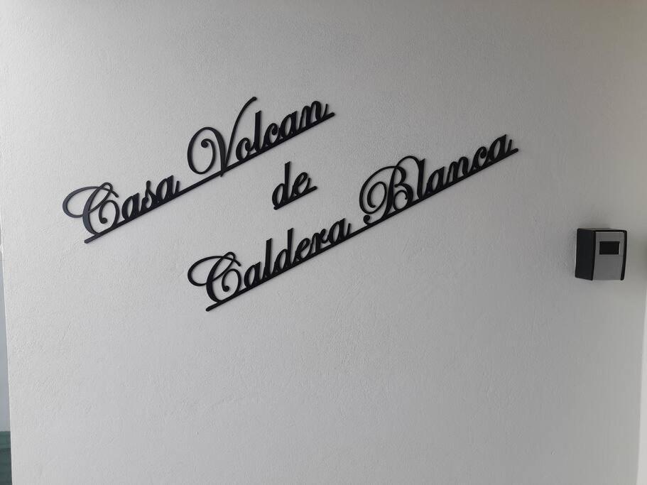 Casa Volcan De Caldera Blanca Tinguaton Eksteriør bilde
